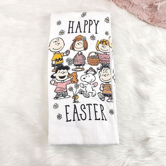 {Peanuts} White {Easter} Kitchen Towels Set - Picture 3 of 6